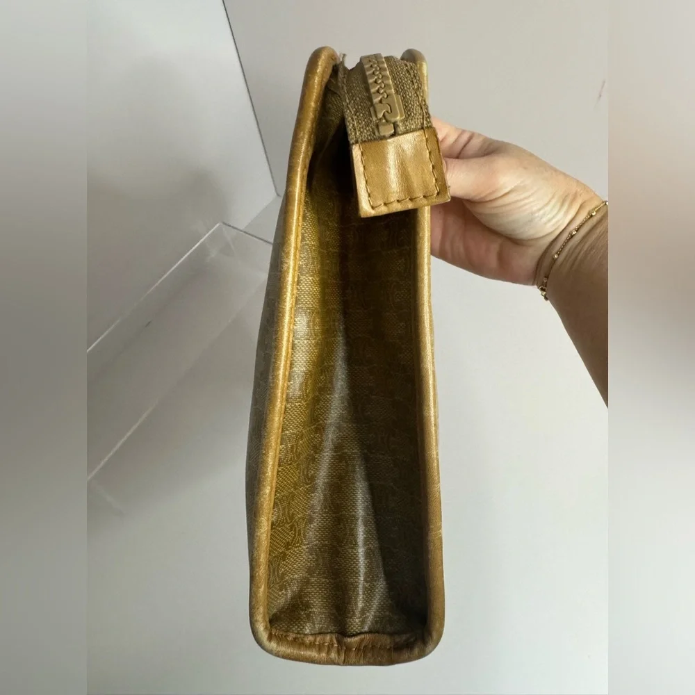 Celine Vintage Macadam Triomphe Clutch Pouch - Picture 5 of 16